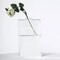3 pcs Clear Trapezoid Glass Wall Terrariums Wedding Vases Home Centerpieces